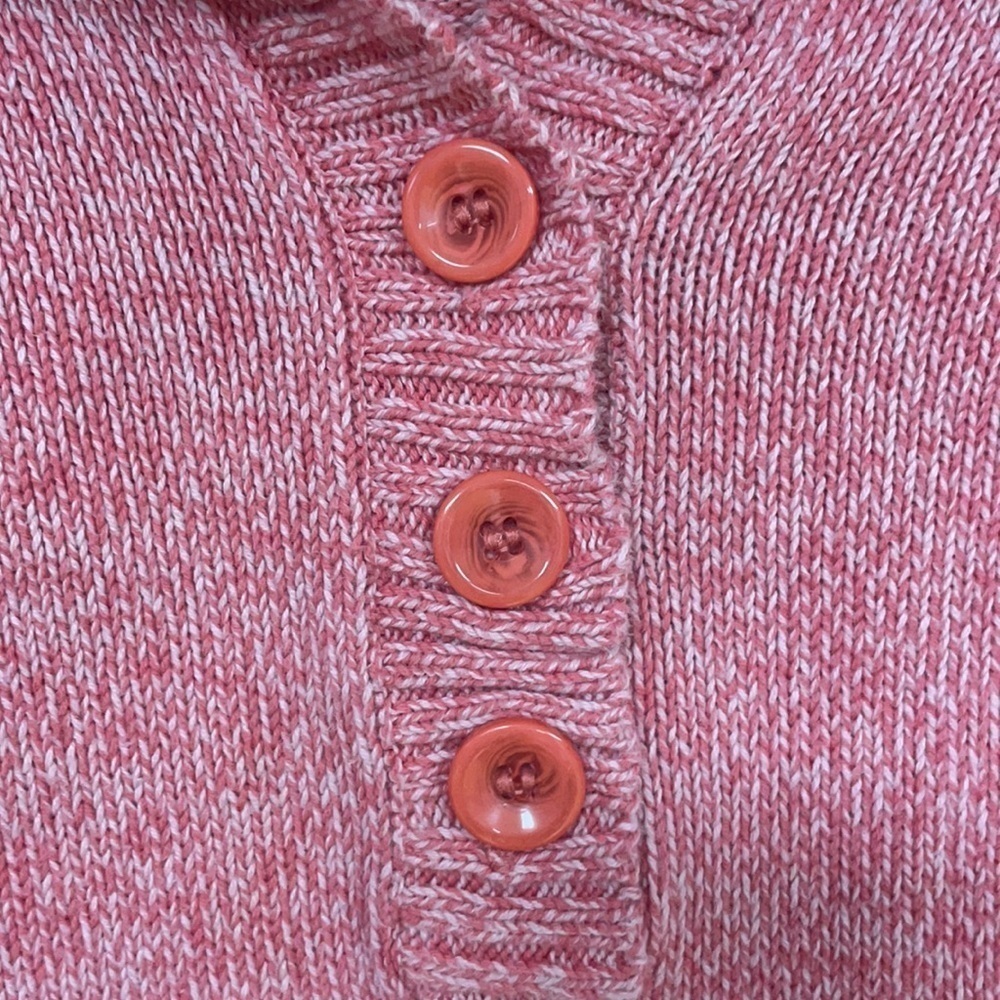 Karen Scott Women's S pullover pink sweater collar - Picture 7 of 7